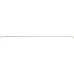 Clearance Kit barre à rideaux BOURGOGNE blanc / doré 1,9 cm 200 cm - 4MURS Voilages, Vitrages, Stores Et Accessoires