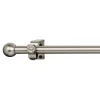 Hot Kit barre à rideaux RONDINA nickel satin 1,6 cm 180 cm - 4MURS Voilages, Vitrages, Stores Et Accessoires