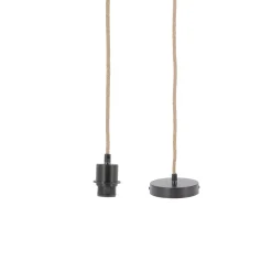Best Kit suspension plafond CORDON CORDE coloris corde - 4MURS Suspensions|Accessoires Pour Luminaires