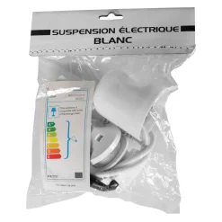 Outlet Kit suspension plafond CORDON coloris blanc 80 x 6,5 cm - 4MURS Accessoires Pour Luminaires|Suspensions