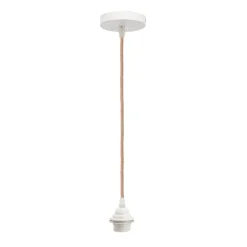 Online Kit suspension plafond CORDON coloris naturel et blanc - 4MURS Accessoires Pour Luminaires|Suspensions