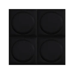 New Revêtement décoratif adhésif COPENHAGUE coloris noir - 4MURS Revêtements Muraux
