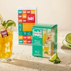 Hot Thé vert en sachet GLACÉE MENTHE CONCOMBRE - 4MURS Thés Et Tisanes