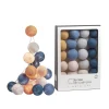 Online Guirlande lumineuse L'ORIGINAL GRACELAND moutarde, bleu poudré, lin, ivoire, gris perle, canard Enfant Luminaires Enfant|Guirlandes Et Déco Lumineuse
