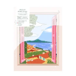 Fashion Peinture par numéros FENÊTRE OUVERTE SUR NAPLES Jeux Et Diy
