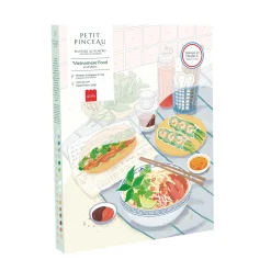 Hot Peinture par numéros VIETNAMESE FOOD - 4MURS Jeux Et Diy