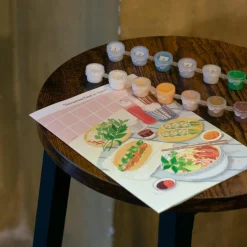 Hot Peinture par numéros VIETNAMESE FOOD - 4MURS Jeux Et Diy