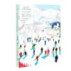 Discount Peinture par numéros SKIING AMONG MONTAINS - 4MURS Jeux Et Diy