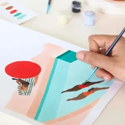 Online Peinture par numéros ST BARTHELEMY - 4MURS Jeux Et Diy