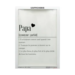 Discount Affiche DÉFINITION PAPA 29,7 x 42 cm - 4MURS Tableaux Et Affiches