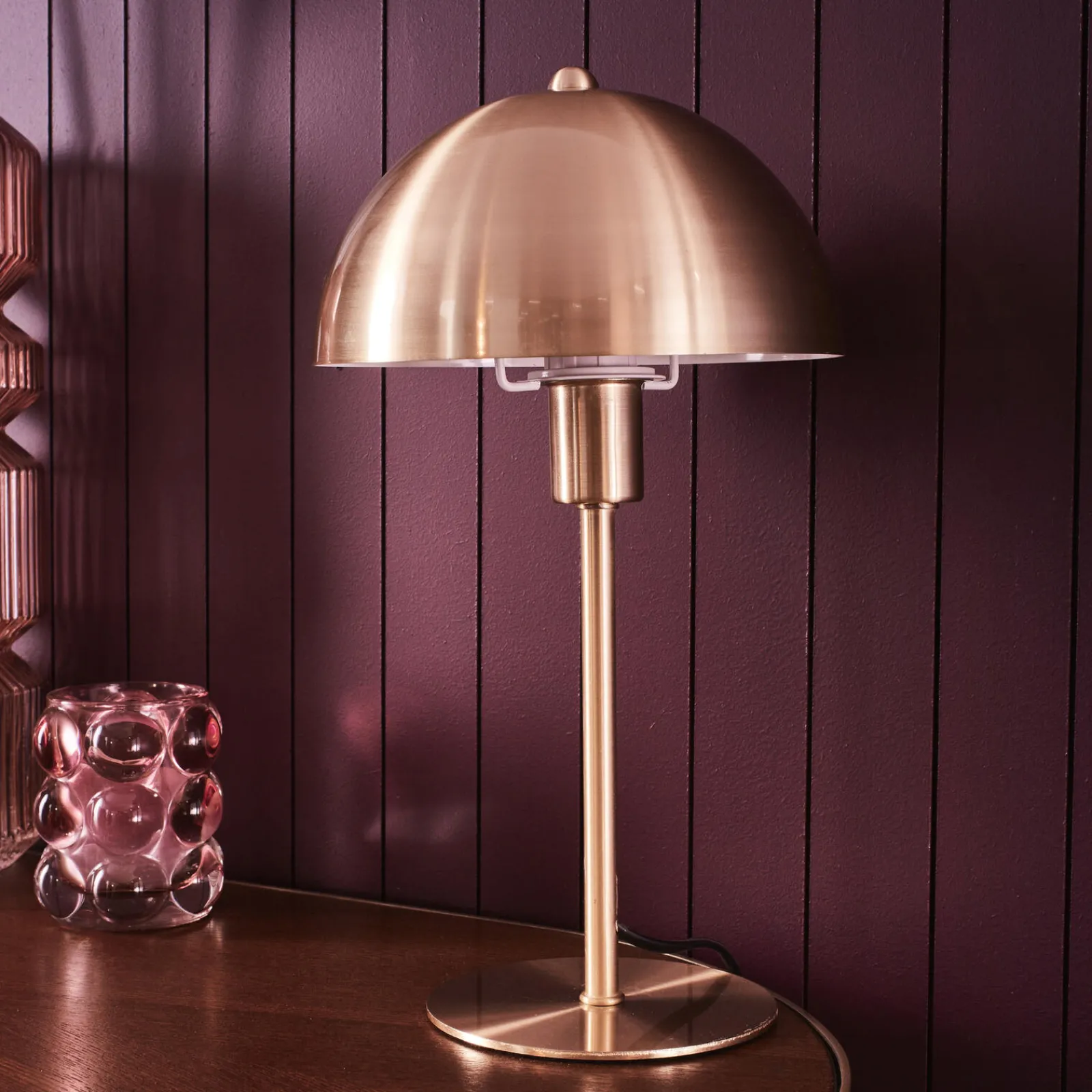New Lampe à poser AXEL coloris or 30 x 18 cm - 4MURS Lampes À Poser