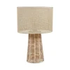 Discount Lampe à poser DANA coloris rotin 39 x 25,5 cm - 4MURS Lampes À Poser