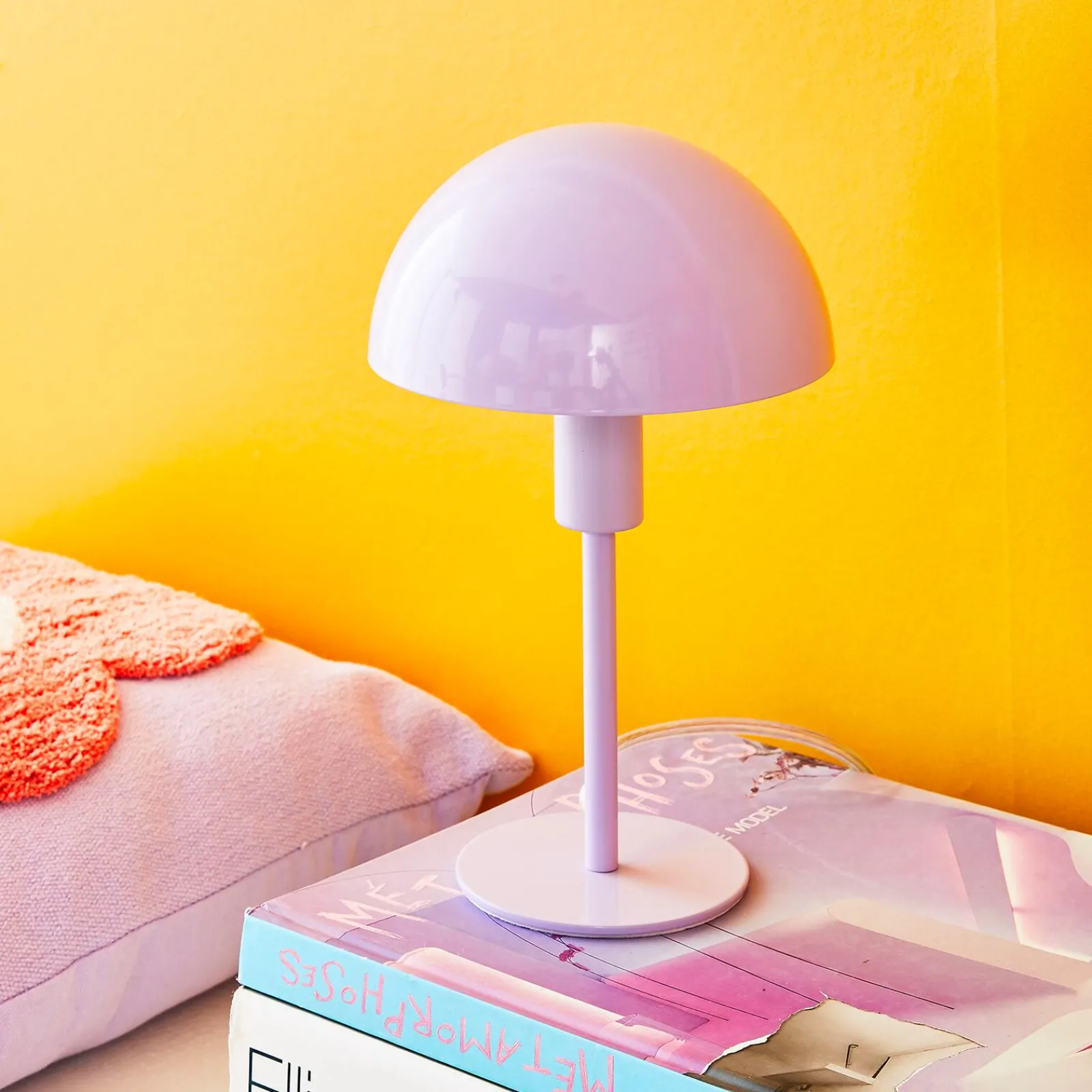 Fashion Lampe à poser ELLEN coloris ultra parme 25 x 16 cm - 4MURS Lampes À Poser