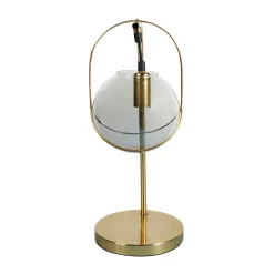 Sale Lampe à poser EUGÉNIE coloris or 35 x 15,5 cm - 4MURS Lampes À Poser