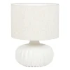 New Lampe à poser MATHILDE coloris blanc 32 x 25 cm - 4MURS Lampes À Poser