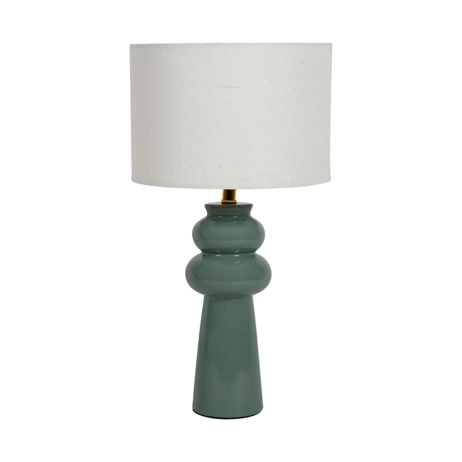 Sale Lampe à poser REINA coloris vert de gris 41 x 23 cm - 4MURS Lampes À Poser