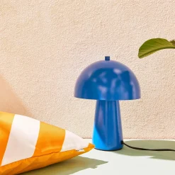 Online Lampe à poser SILO coloris bleu franc 29,5 x 21 cm - 4MURS Lampes À Poser