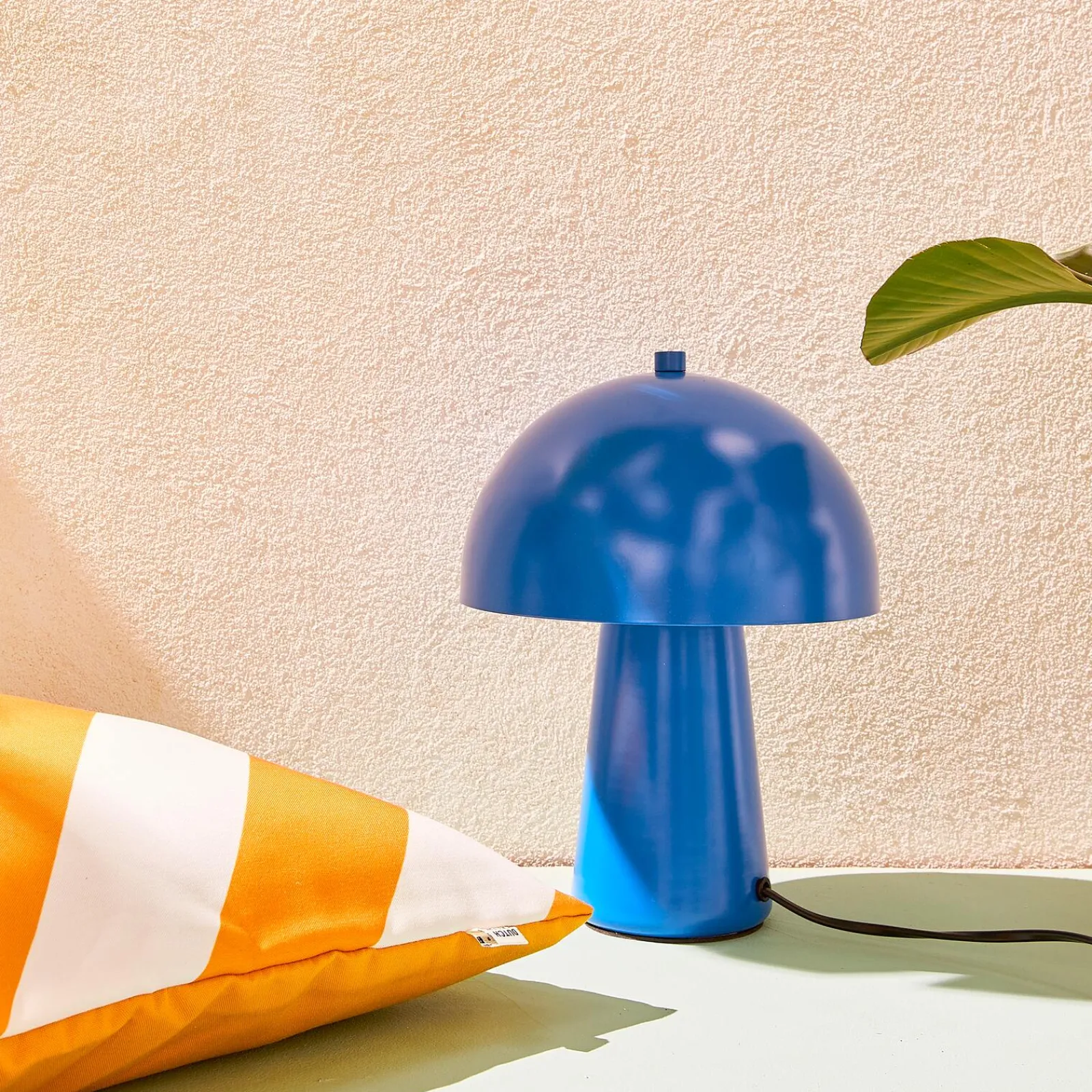 Online Lampe à poser SILO coloris bleu franc 29,5 x 21 cm - 4MURS Lampes À Poser