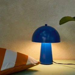 Online Lampe à poser SILO coloris bleu franc 29,5 x 21 cm - 4MURS Lampes À Poser