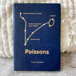 Online Carnet ASTRO POISSON coloris bleu - 4MURS Papeterie Et Livres