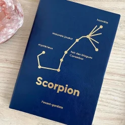 Clearance Carnet ASTRO SCORPION coloris bleu - 4MURS Papeterie Et Livres