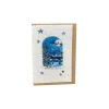 Discount Carte JOYEUSES FÊTES coloris bleu - 4MURS Papeterie Et Livres