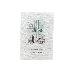 Best Carte HIVER À PLANTER coloris blanc - 4MURS Papeterie Et Livres