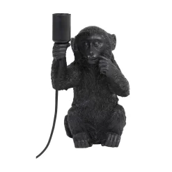 Clearance Lampe à poser MONKEY THINKER noir 23,5 x 12,5 cm Lampes À Poser