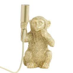 Sale Lampe à poser MONKEY THINKER or 23,5 x 12,5 cm - 4MURS Lampes À Poser