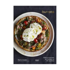 New Livre culinaire BURRATA - 4MURS Papeterie Et Livres