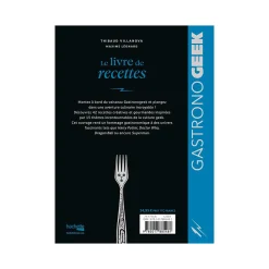 Hot Livre culinaire MINI-GASTRONOGEEK - LE LIVRE DE RECETTES - 4MURS Papeterie Et Livres