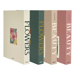 Outlet Livre décoratif FLOWER BOOK coloris multicolore - 4MURS Objets Déco