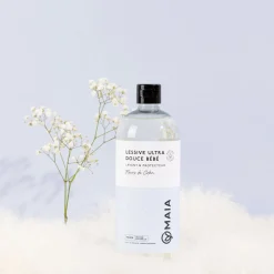 Hot Lessive ULTRA DOUCE BÉBÉ FLEUR DE COTON coloris bleu - 4MURS Lessive Et Soin Du Linge|Linge De Maison