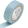 New Masking tape HOUGAN MINT & MARINE coloris bleu - 4MURS Jeux Et Diy|Objets Muraux