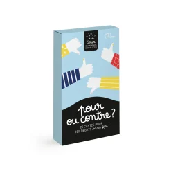 Hot Jeu de discussion POUR OU CONTRE - 4MURS Enfant Jeux Éducatifs|Jeux Et Diy