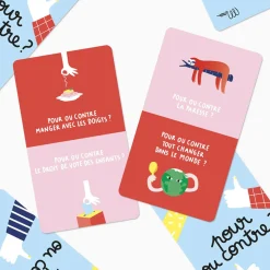 Hot Jeu de discussion POUR OU CONTRE - 4MURS Enfant Jeux Éducatifs|Jeux Et Diy