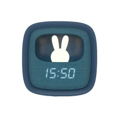 Best Réveil MOB BILLY CLOCK VEILLEUSE LAPIN bleu marine Enfant High-Tech Enfant|Accessoires Multimédia