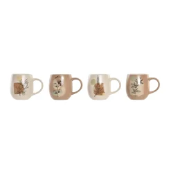 Outlet Mug BOTANIQUE coloris multicolore diamètre 8,5 cm - 4MURS Arts De La Table
