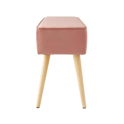 Discount Banc OLLY coloris rose - Bancs Et Banquettes