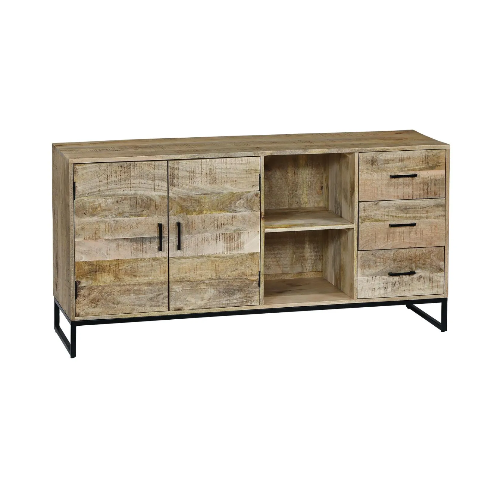 Best Buffet KHAN coloris manguier - Meubles De Rangement