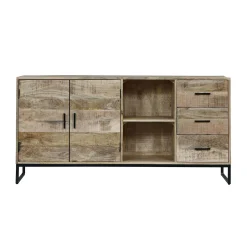 Best Buffet KHAN coloris manguier - Meubles De Rangement