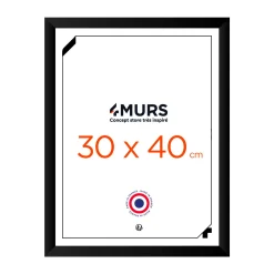 Discount Cadre photo NOIR 30 x 40 cm - Cadres Photos