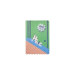 Outlet Carnet DOG CLUB coloris vert - Papeterie Et Livres