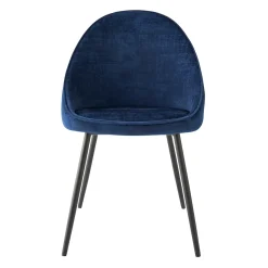 New Chaise ADALINE coloris bleu - Chaises Et Tabourets