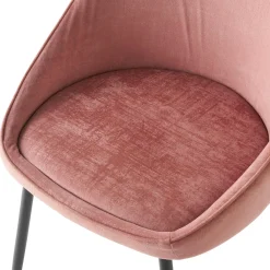 New Chaise ADALINE coloris rose - Chaises Et Tabourets