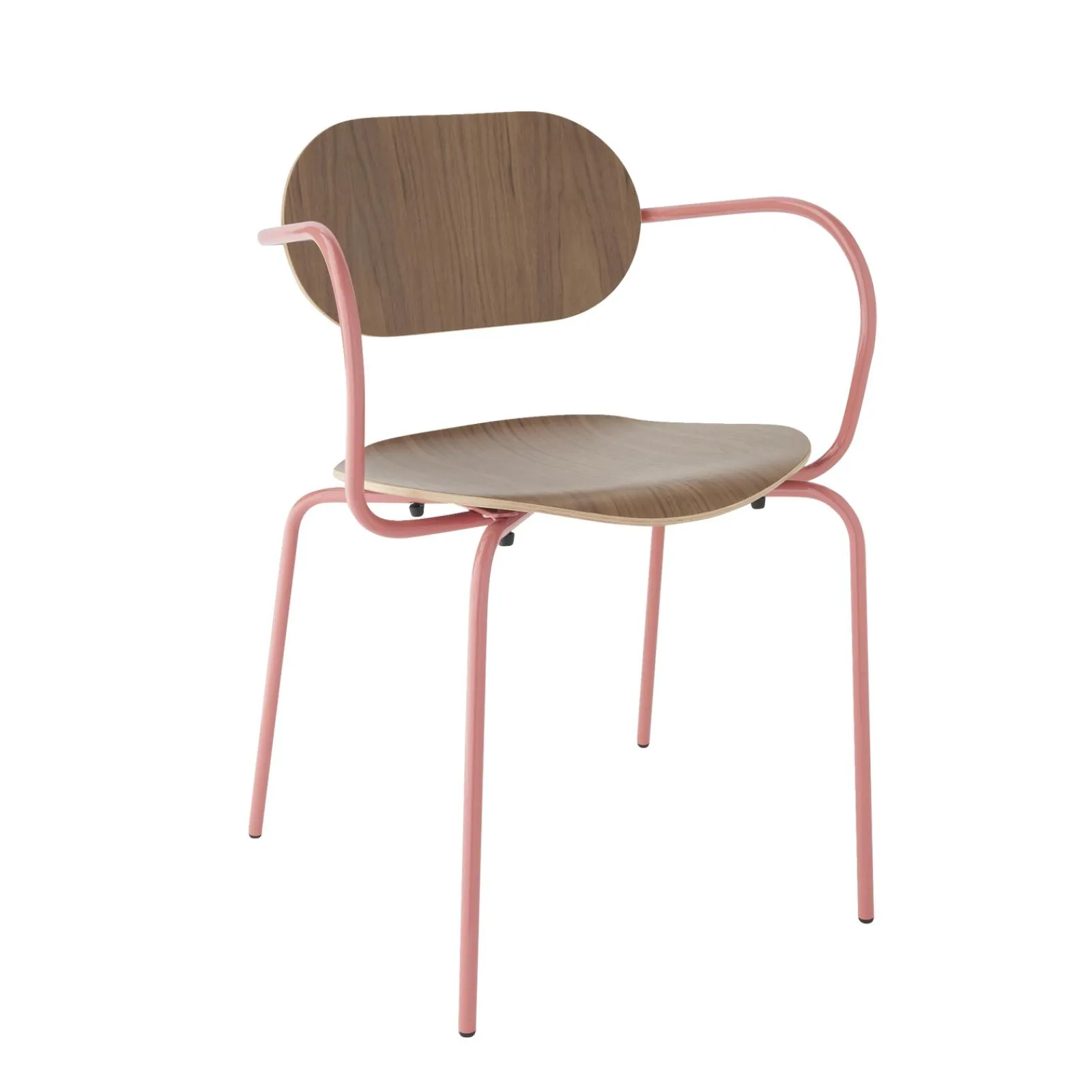 New Chaise COLETTE coloris corail - Chaises Et Tabourets