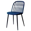 Fashion Chaise LUANA coloris bleu nuit - Chaises Et Tabourets
