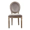 New Chaise MELODIE coloris marron glacé - Chaises Et Tabourets