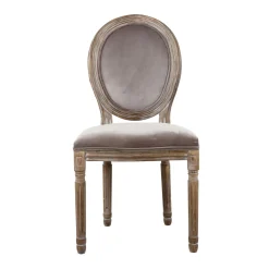 New Chaise MELODIE coloris marron glacé - Chaises Et Tabourets