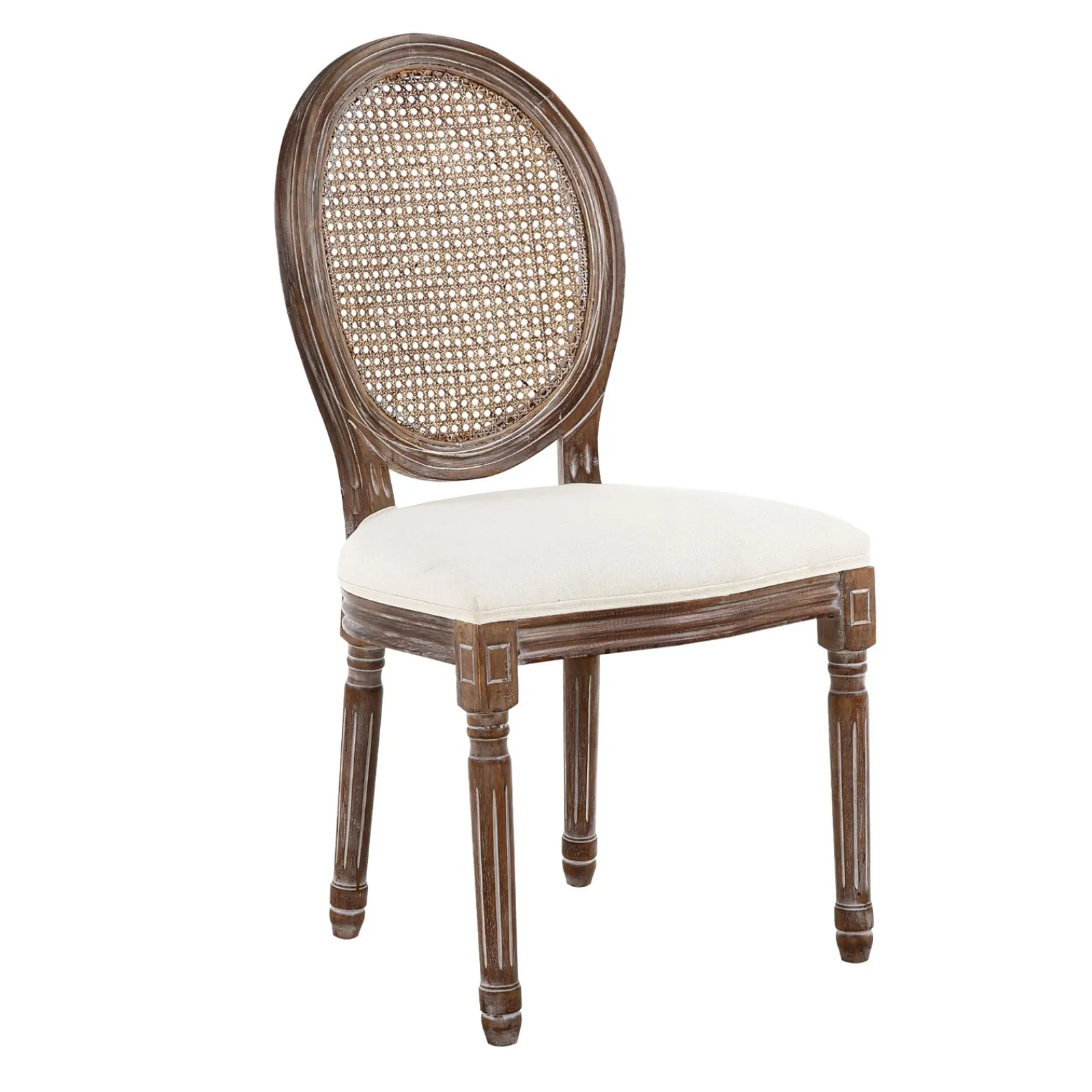 Fashion Chaise MELODIE coloris blanc cassé - Chaises Et Tabourets